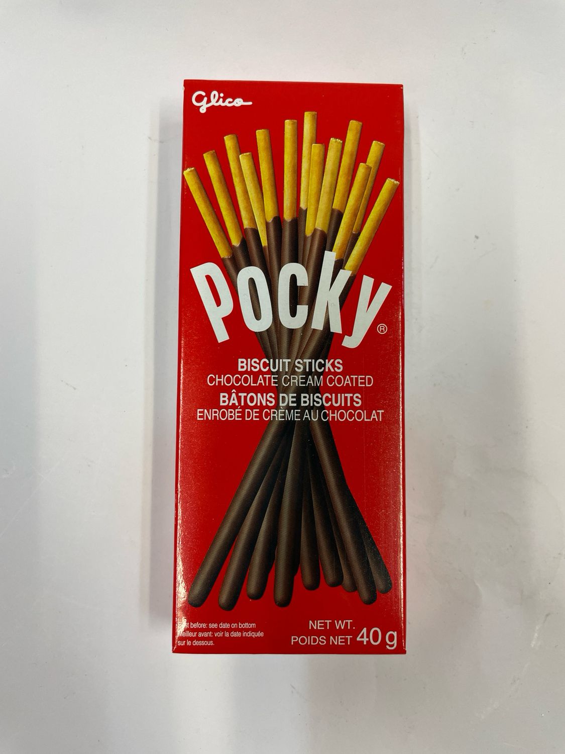 Glico Pocky Chocolate Biscuit Sticks (40g)