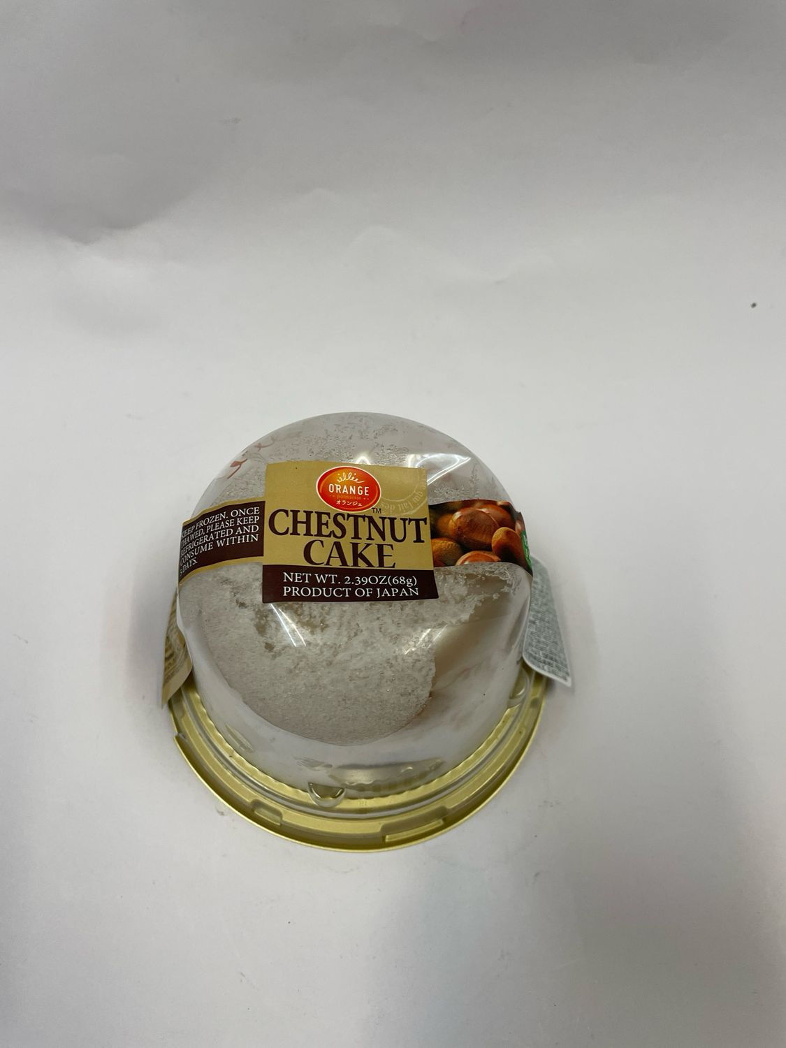Orange Marron Chestnut Cream Cake