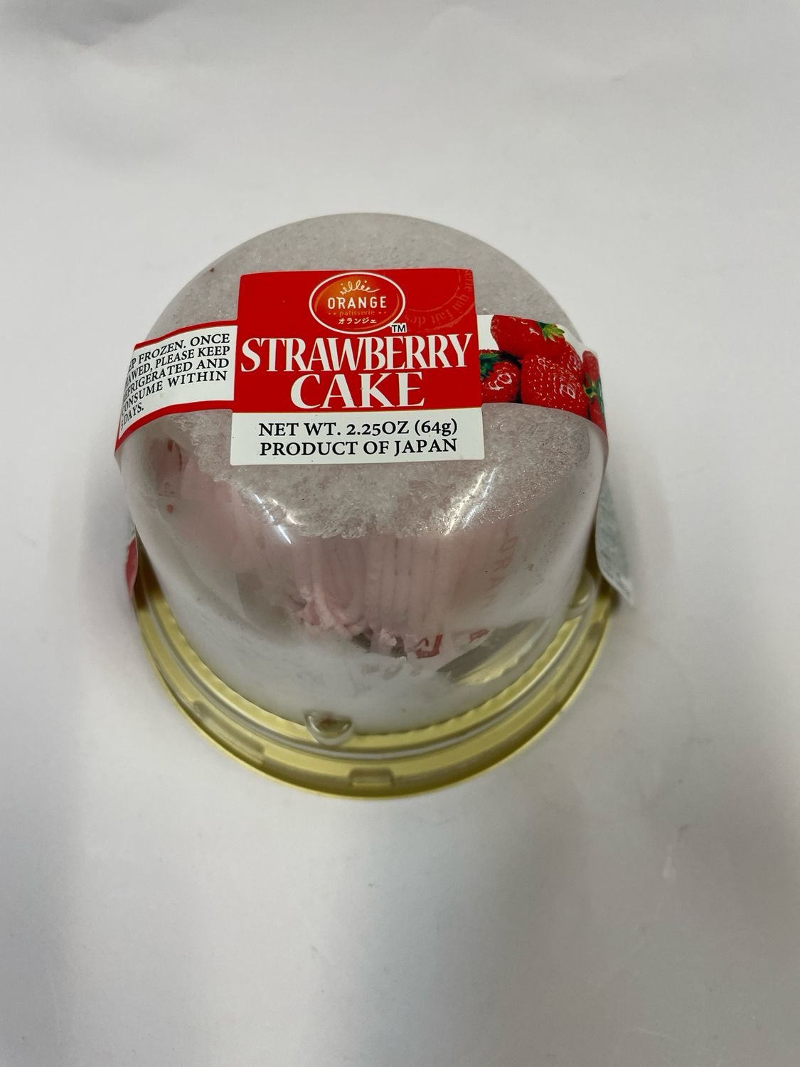 Orange Strawberry Cake