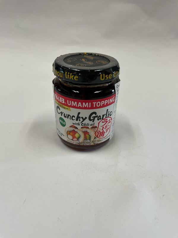 S&amp;B Crunchy Garlic Oil with Red Pepper