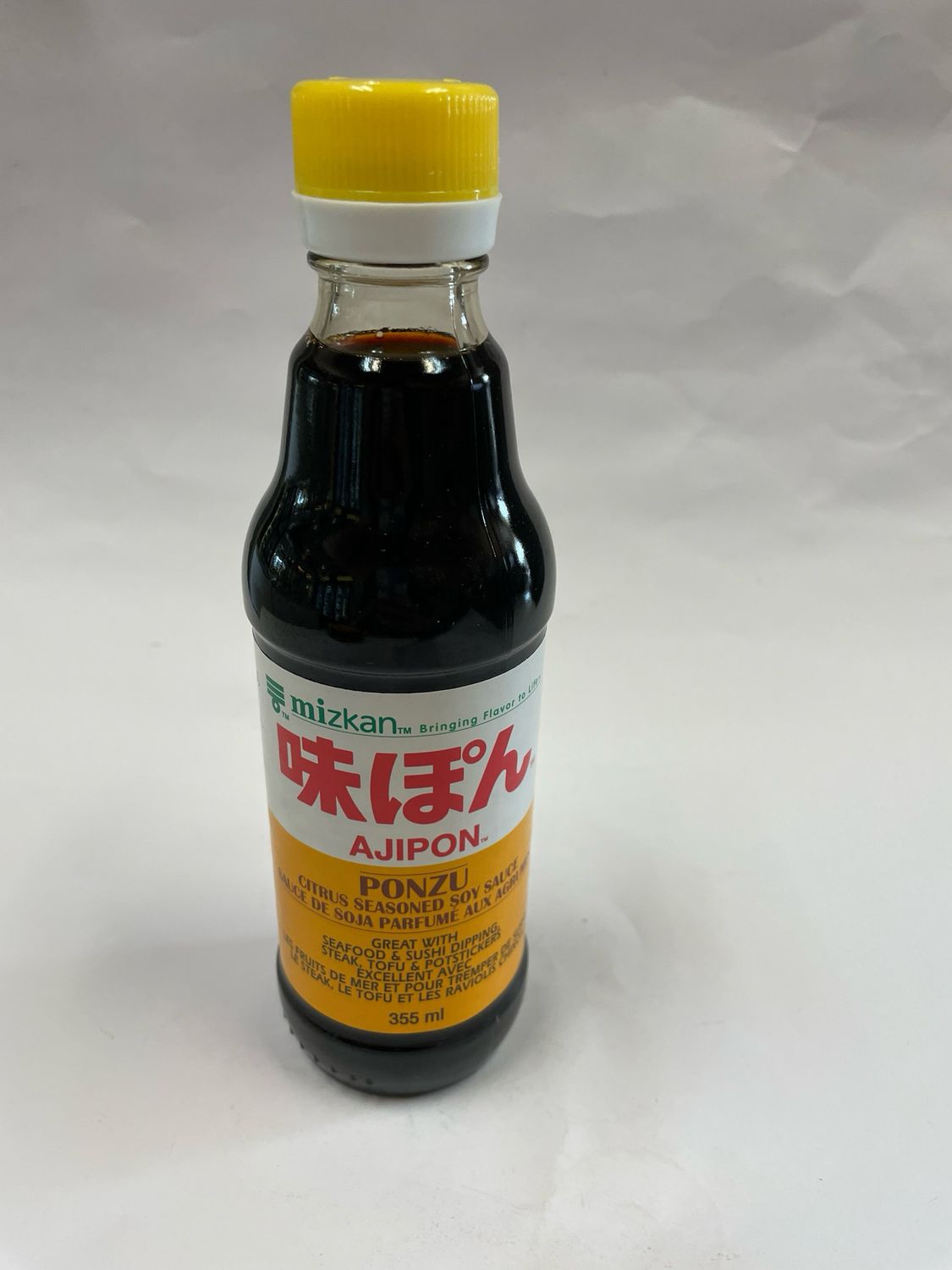 Mizkan Ajipon Ponzu Citrus-Seasoned Soy Sauce 355ml