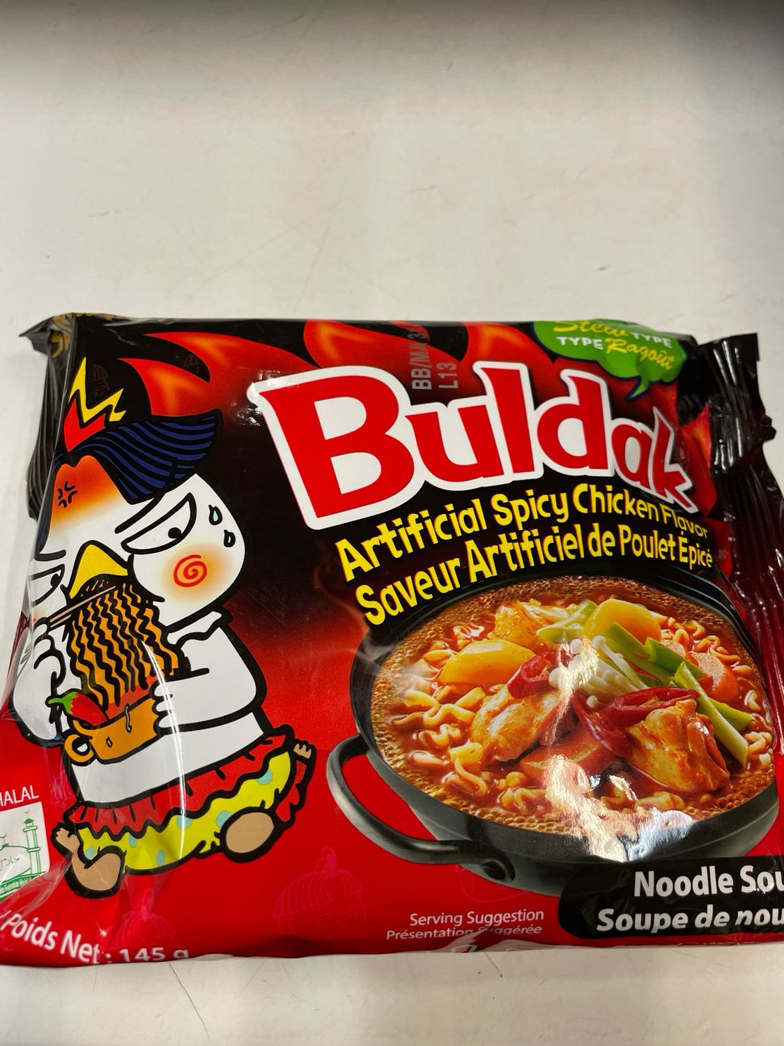 Buldak Noodle Soup Spicy Chicken