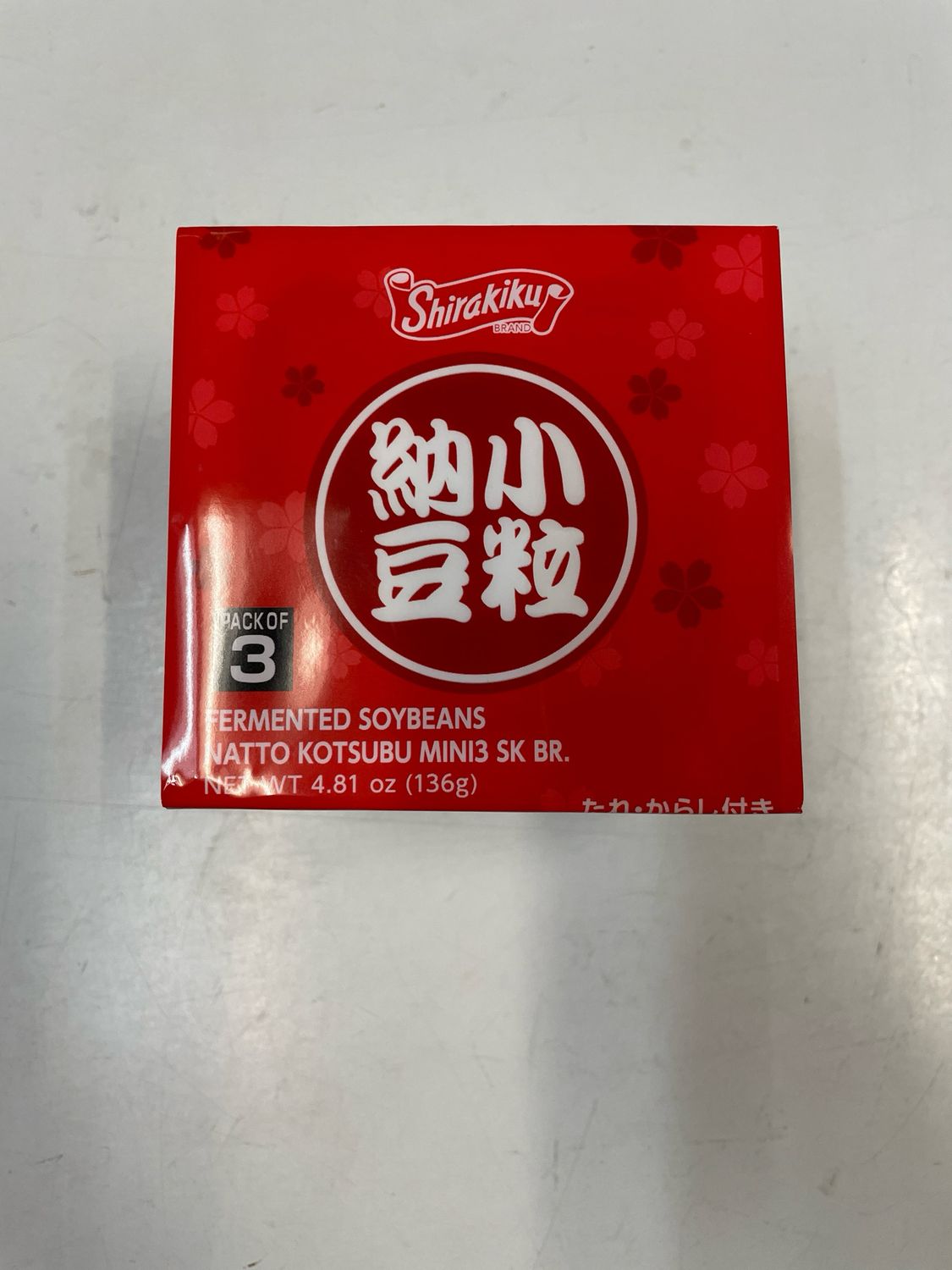 Shirakiku Kotsubu Mini Natto 3pk