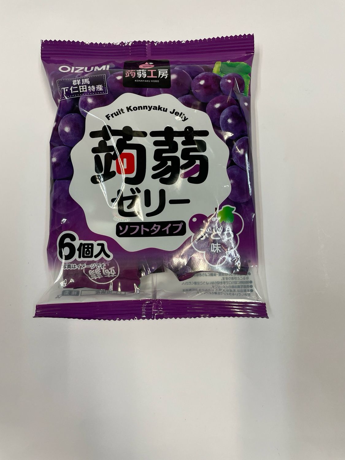 Oizumi Konnyaku Jelly Grape 