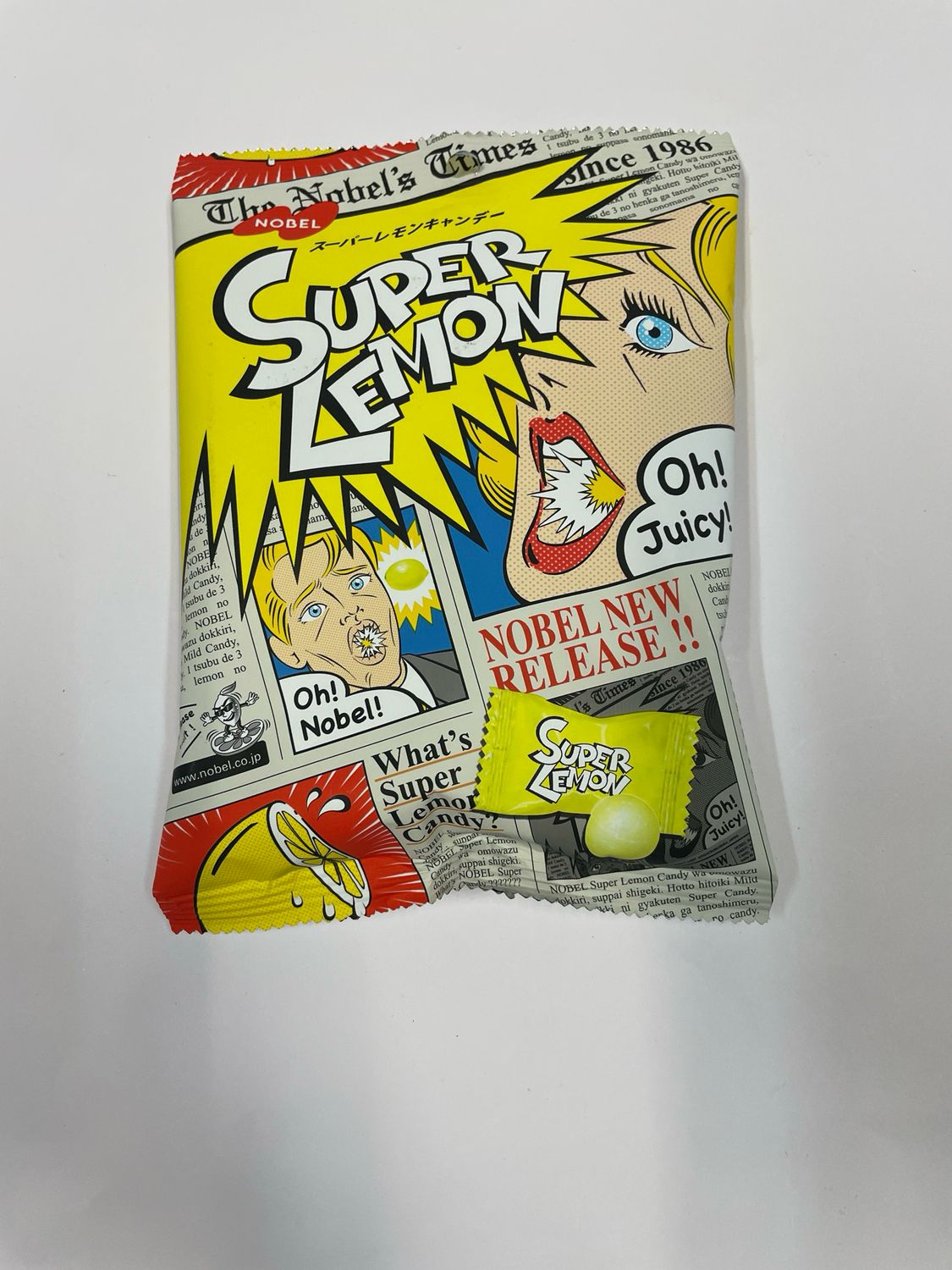 Nobel Super Lemon Candy