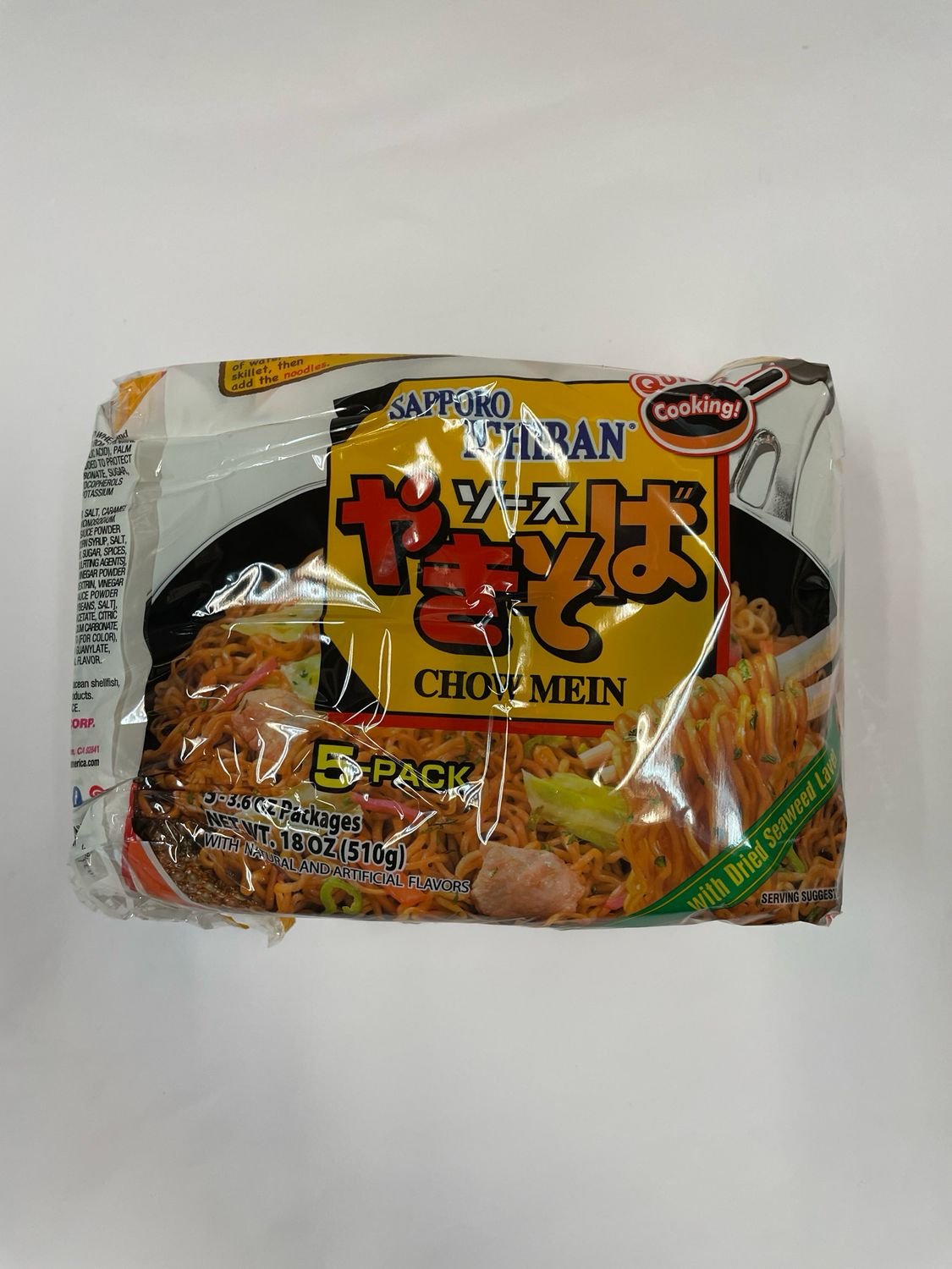 Sapporo Ichiban Yakisoba Chow Mein 5-Pack