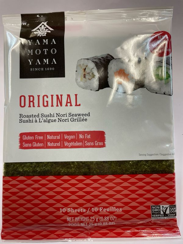 Yamamotoyama Sushi Nori Roasted Seaweed 10 sheets
