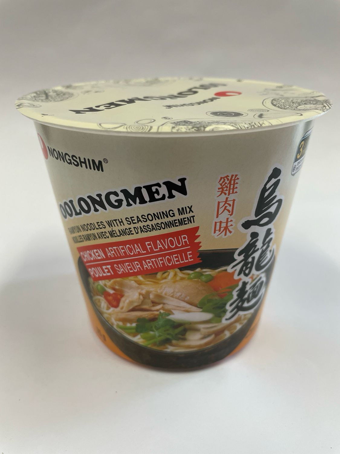 Nongshim Oolong Men Noodle Cup Chicken