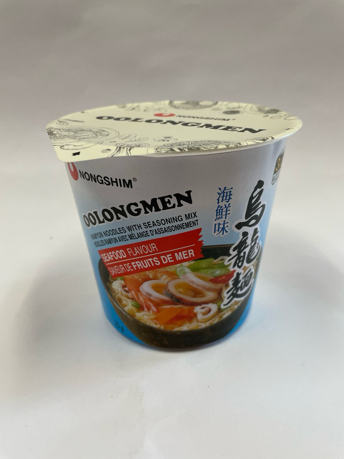 Nongshim Oolong Men Noodle Cup Seafood