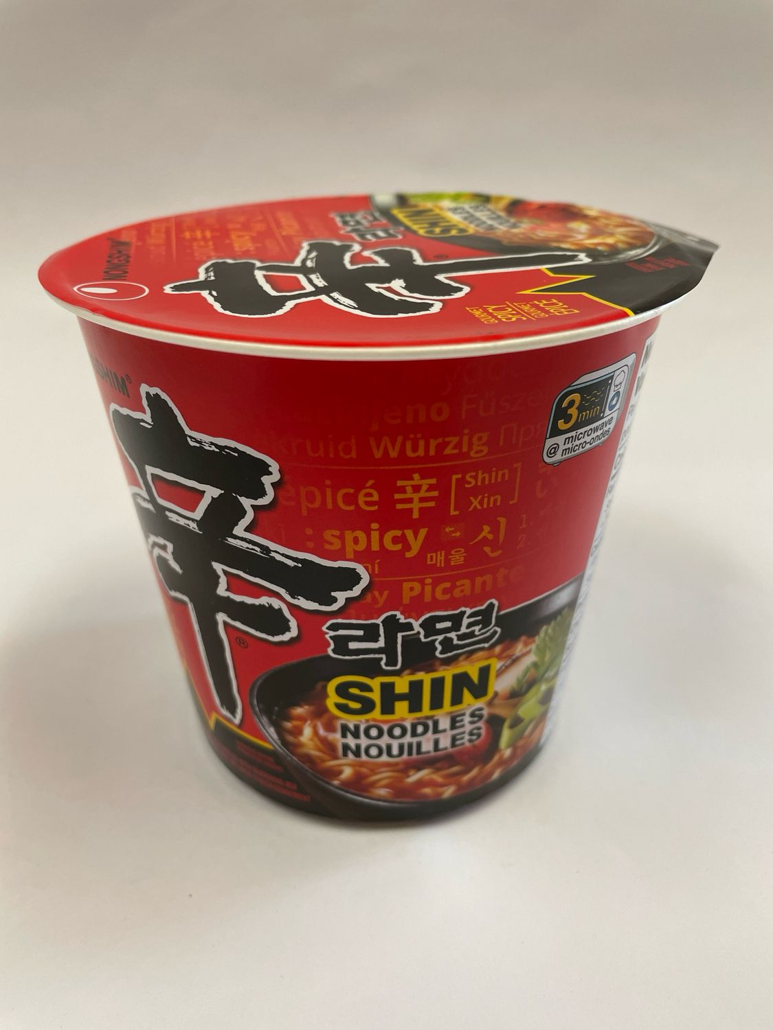 Nongshim Shin Noodle Soup Cup Spicy