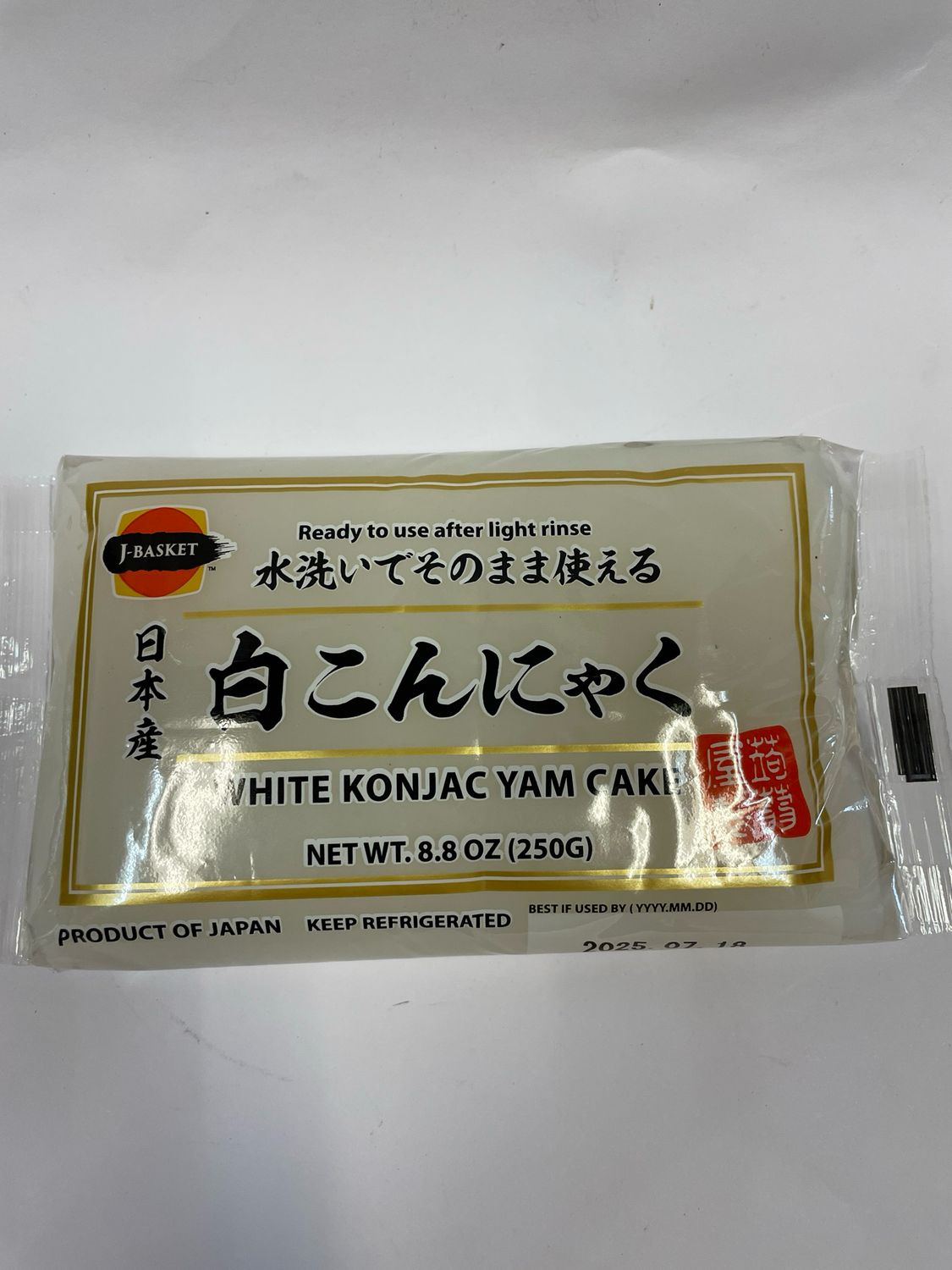 J-Basket Ita Konnyaku White