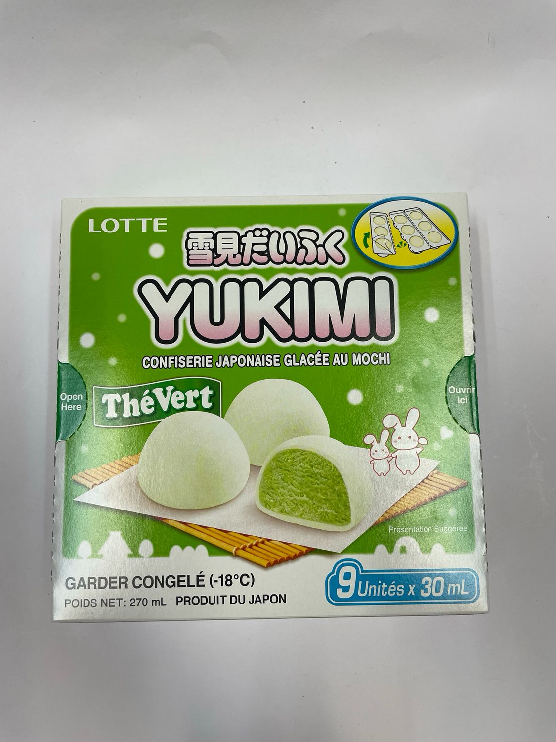 Yukimi Daifuku Green Tea Mochi
