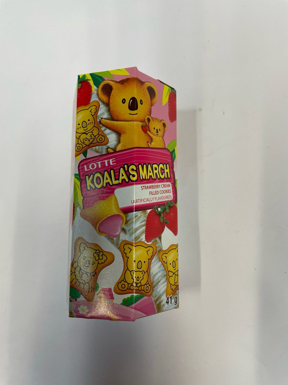 Lotte koala&#39;s March Strawberry 41g