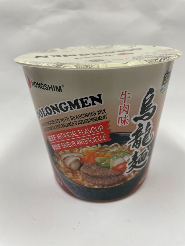 Nongshim Oolong Men Noodle Cup Beef