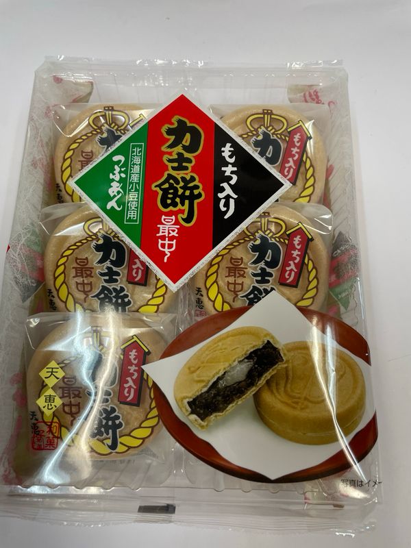 Rikishimochi Mochi-Iri Monaka Red Bean Mochi Wafer Cake
