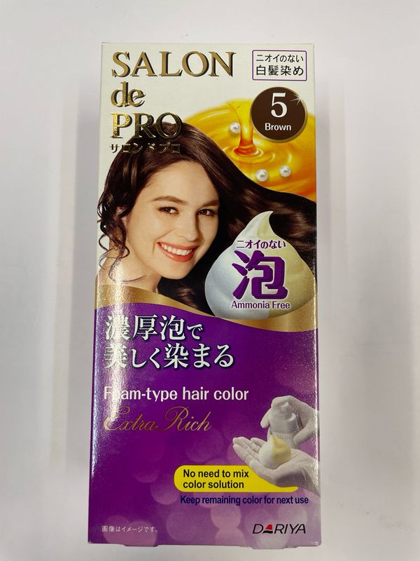 Salon de Pro Foam-type Hair Colour 5