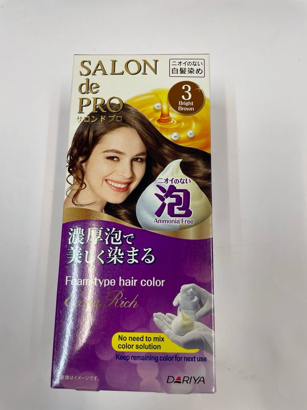 Salon de Pro Foam-type Hair Colour 3