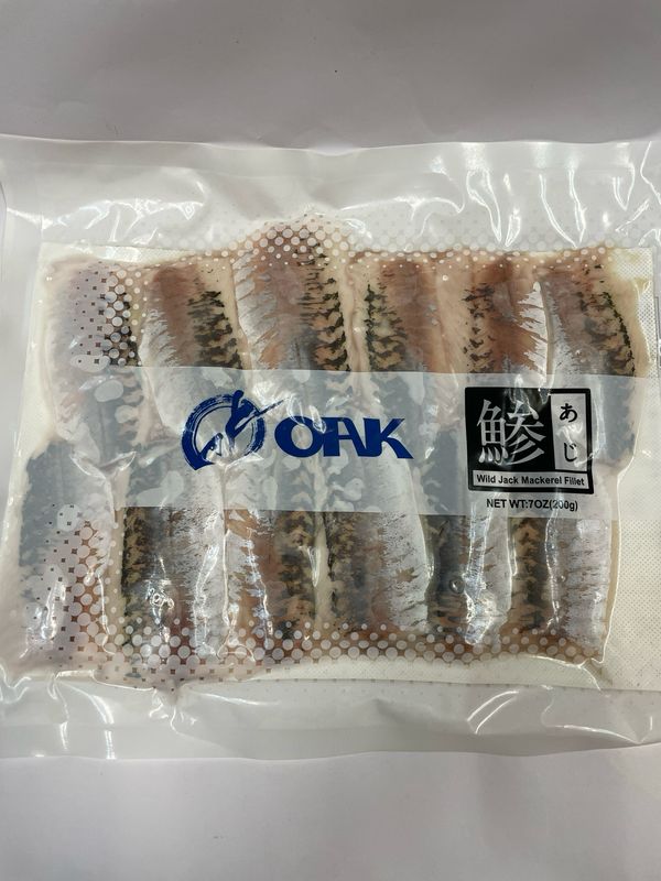 Sushi Grade Aji Wild Jack Mackerel Fillet 200g