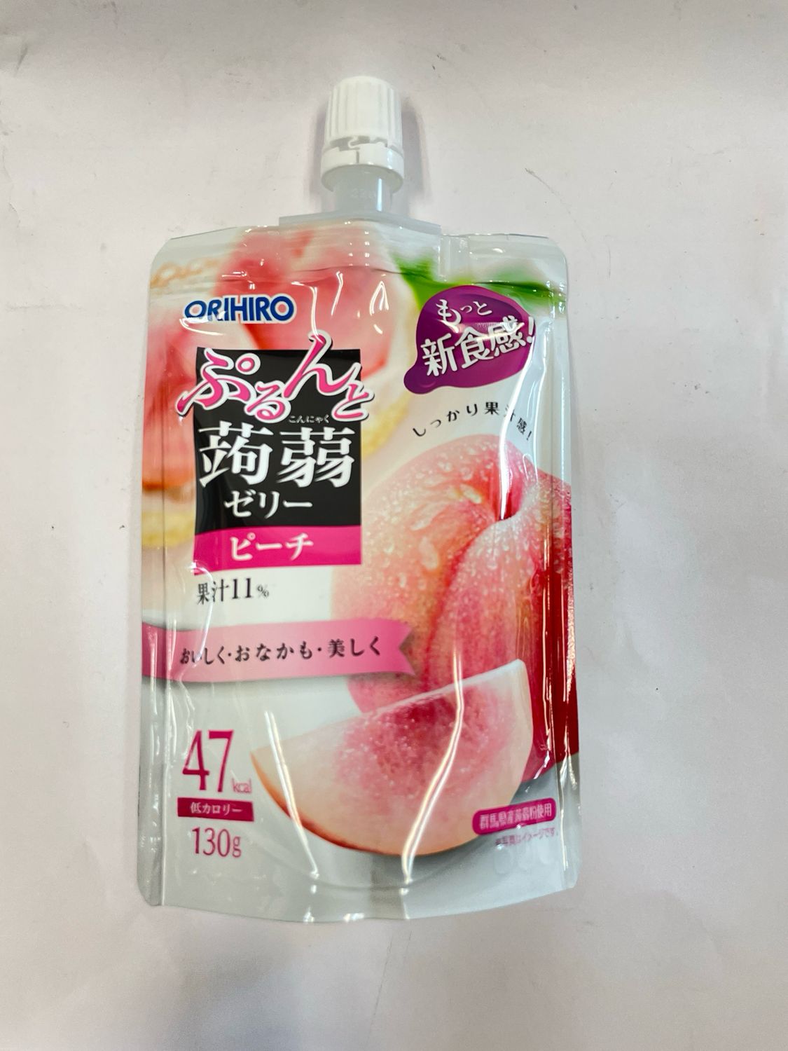 Orihiro Konnyaku Yam Jelly Peach