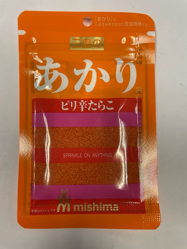 Mishima Akari Tarako Chili Red Fish Roe Seasoning