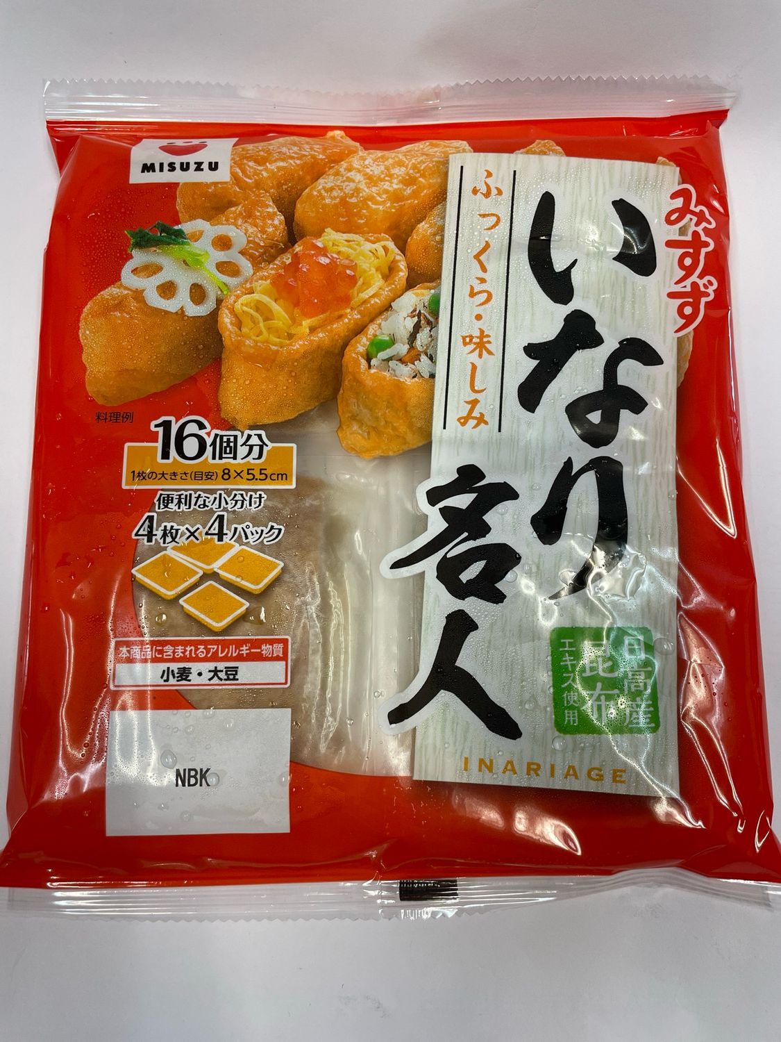 Misuzu Bean curd Ajitsuke Inari  Meijin 16 pc