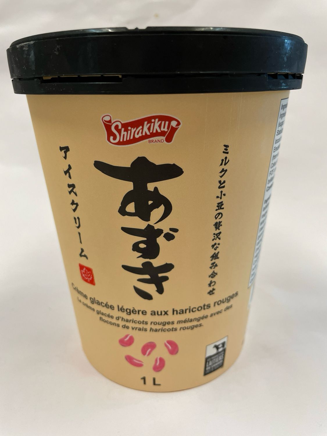 Shirakiku Ice Cream Red Bean 1L