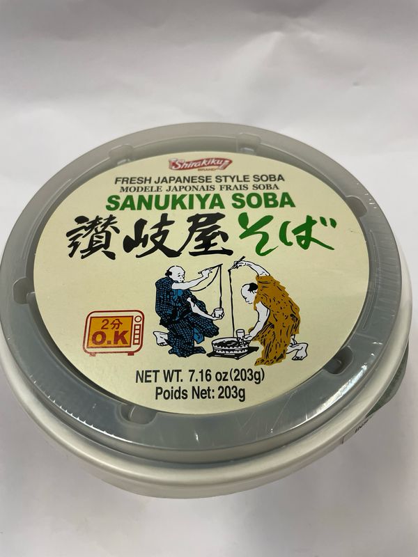 Shirakiku Sanukiya Nama Fresh Soba Cup 