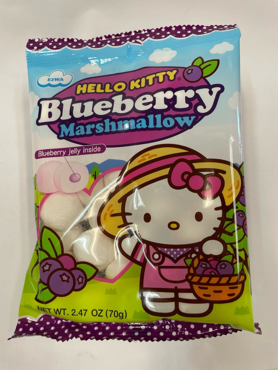 Hello Kitty Blueberry  Marshmallow