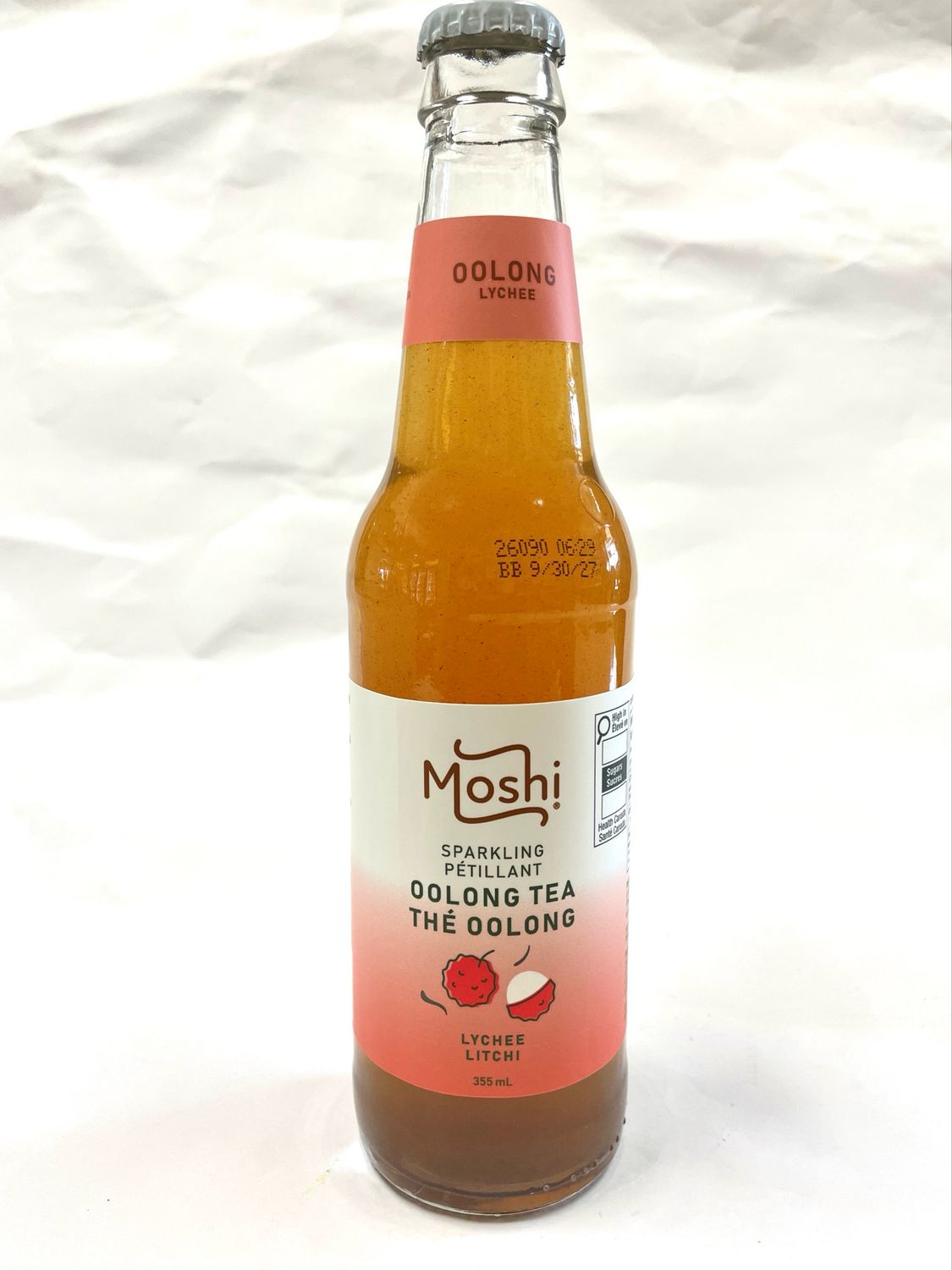 Moshi Sparkling Oolong Tea with Lychee 355ml