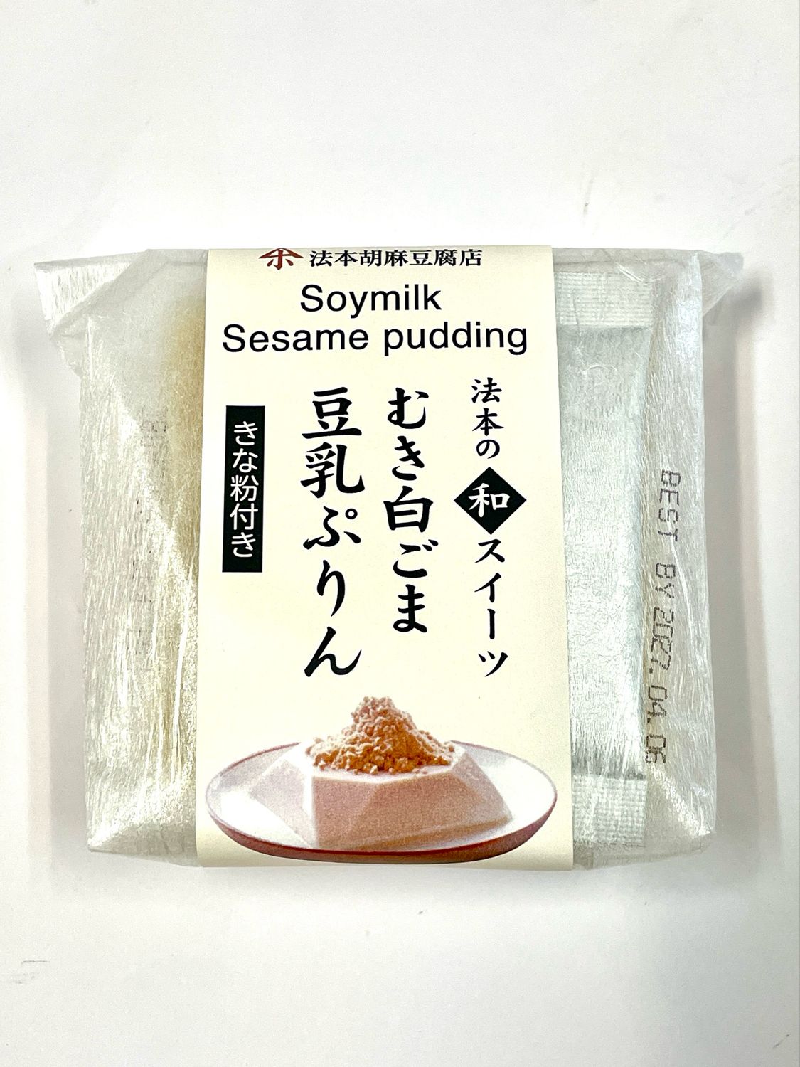 Houmoto Shirogoma Tonyu Pudding  Soymilk White  Sesame 