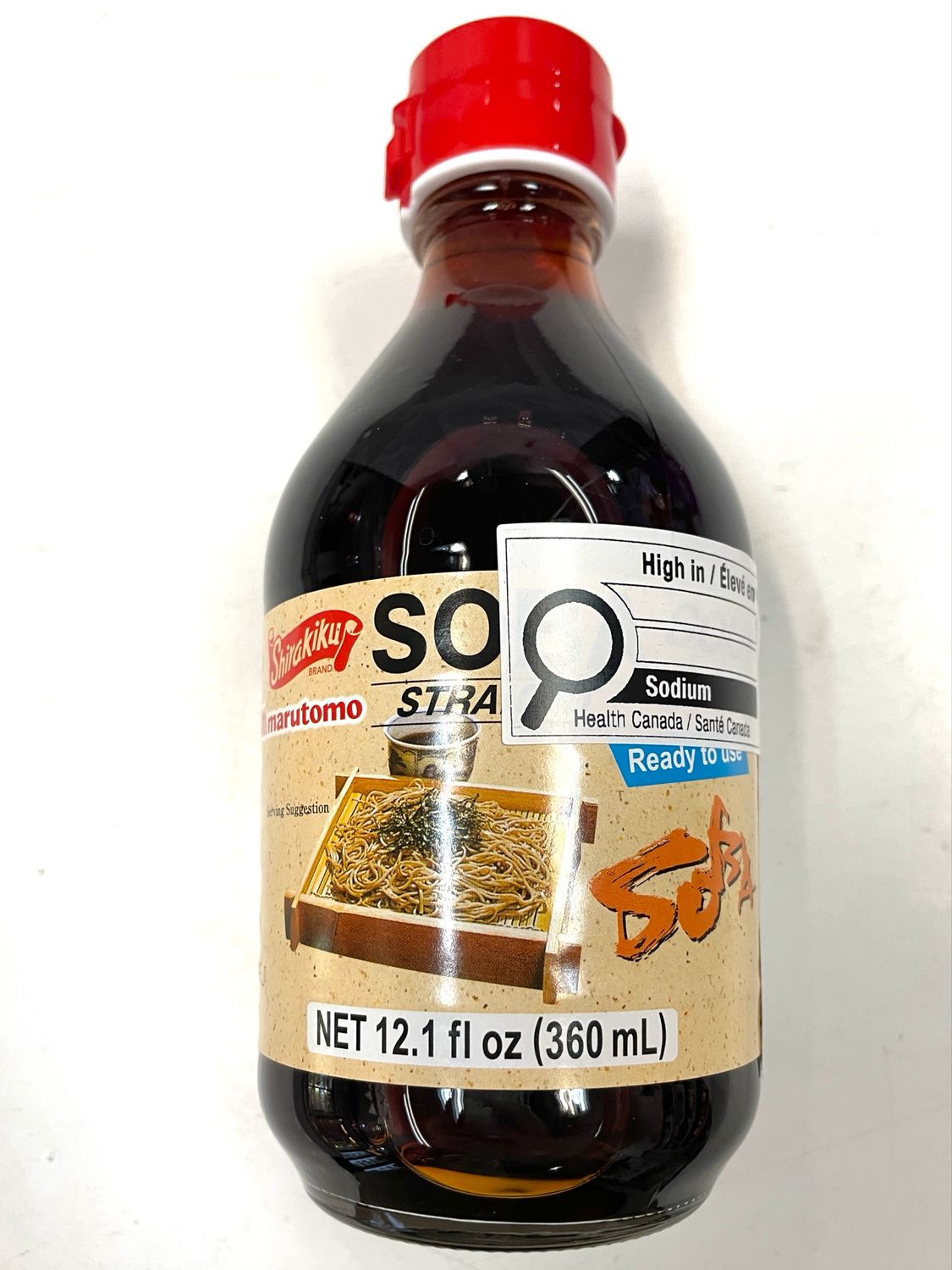 Shirakiku Marutomo Soba Straight Tsuyu 360ml 