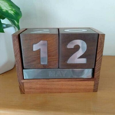 Timber Block Calendar