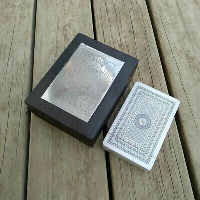 Black Timber Box of Cards