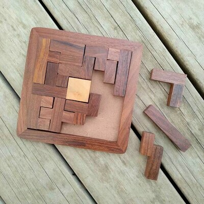Zig Zag Wooden Puzzle
