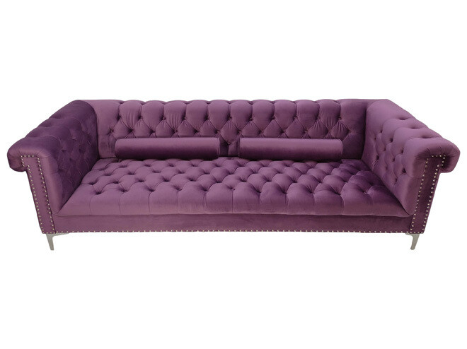 Richmond 3 Seater - Violet