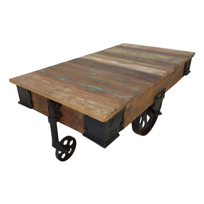 Montgomery Wheeled Coffee Table