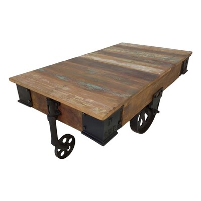 Montgomery Wheeled Coffee Table