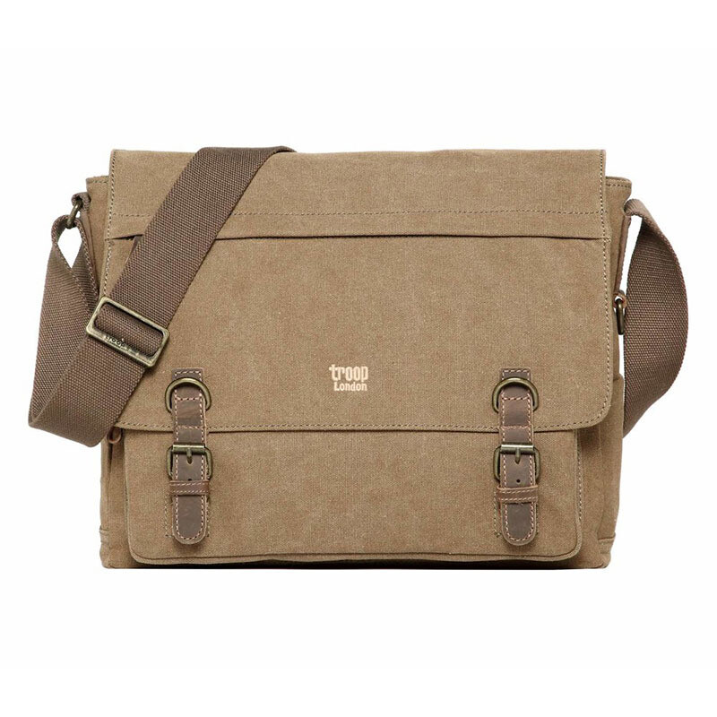 TRP0207 - Laptop Messenger Bag - Brown