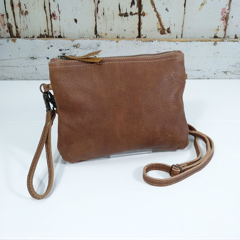 Sydney - Leather Crossbody/Clutch