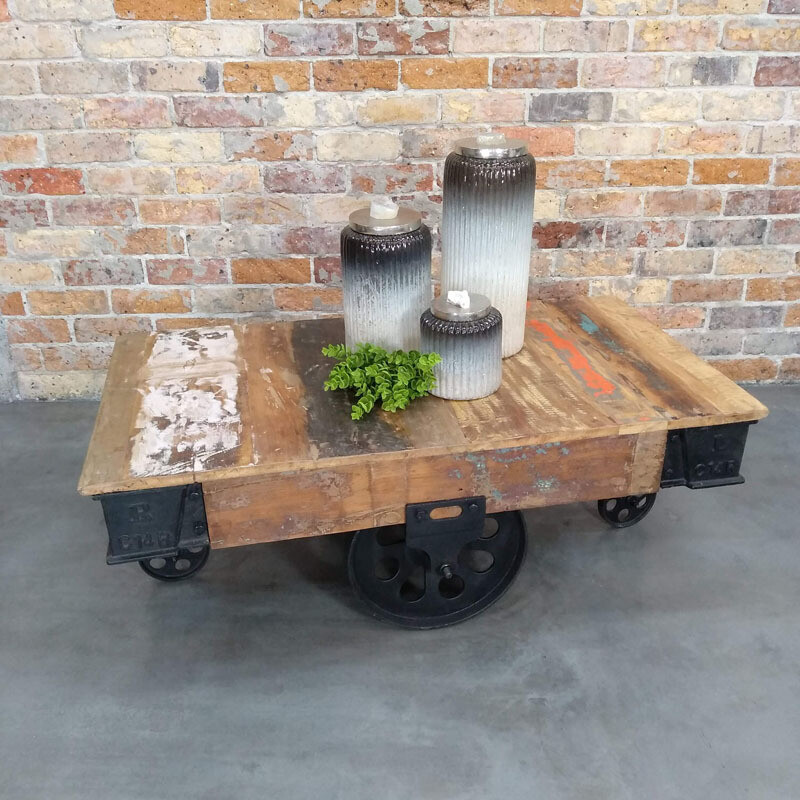 Montgomery Wheeled Coffee Table