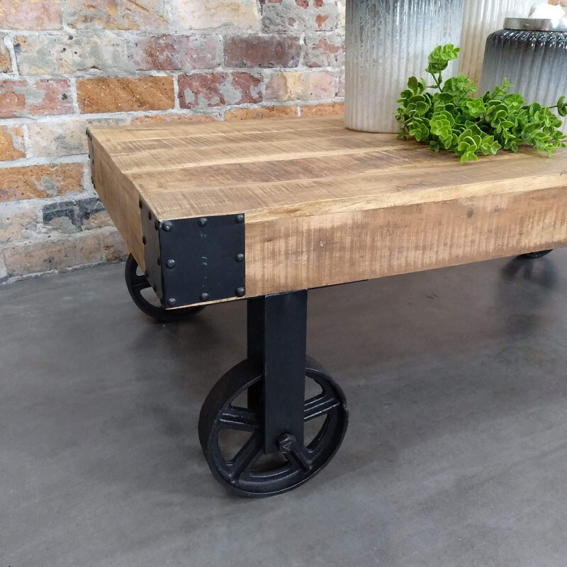 Arlington Wheeled Coffee Table