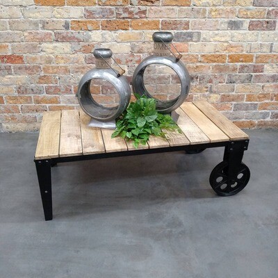 Denton Wheeled Coffee Table