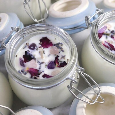 Aromatherapy Soy Candle (Floral) - Jar