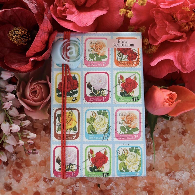 Lotion Bar Rose Geranium &amp; Tin  - Set