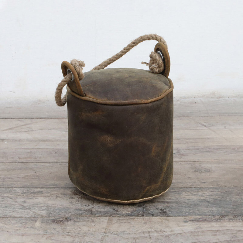 Hunter Leather Door Stopper Rnd