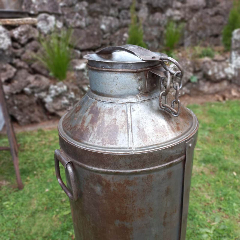 Iron Milk Can