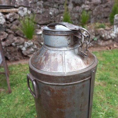 Iron Milk Can