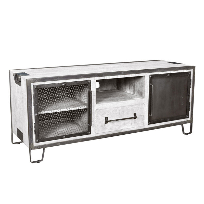 Rhode TV Cabinet - Whitewash