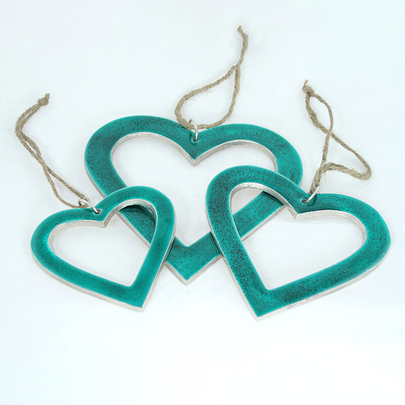 Cast Heart Jade (3 sizes)