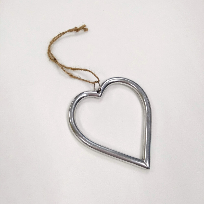 Wire Heart Polished (3 sizes)